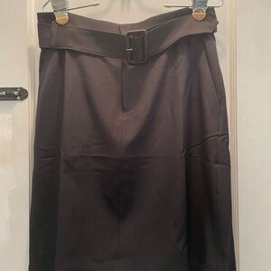 Banana Republic Black Belted Skirt